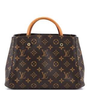 Louis Vuitton Montaigne Handbag Canvas #253958L22B